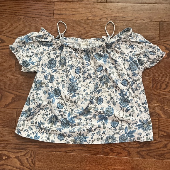 H&M Off-the-shoulder top in cotton jersey - Picture 2 of 3